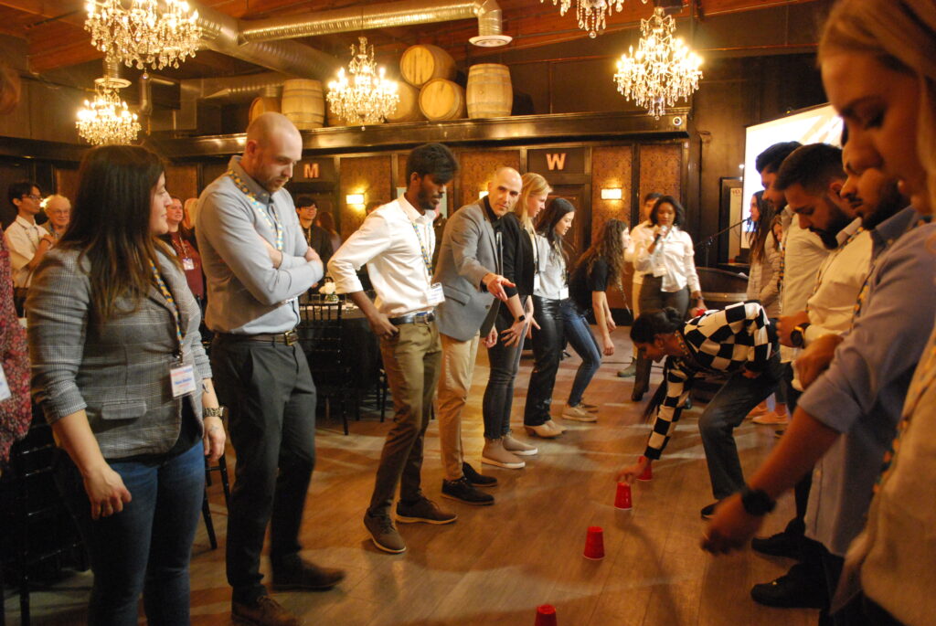 Icebreakers at the SARP Saskatoon Takeover Event - Lucky Bastard Distillery